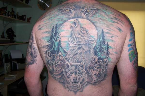 Brotherhood of the wolf tattoo