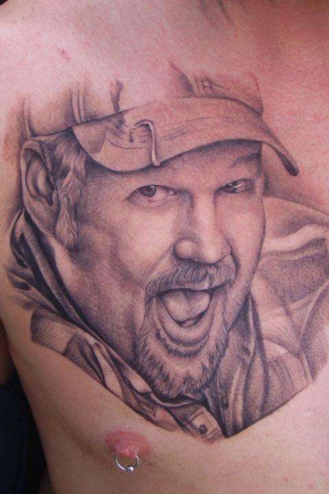 larry the cable guy tattoo