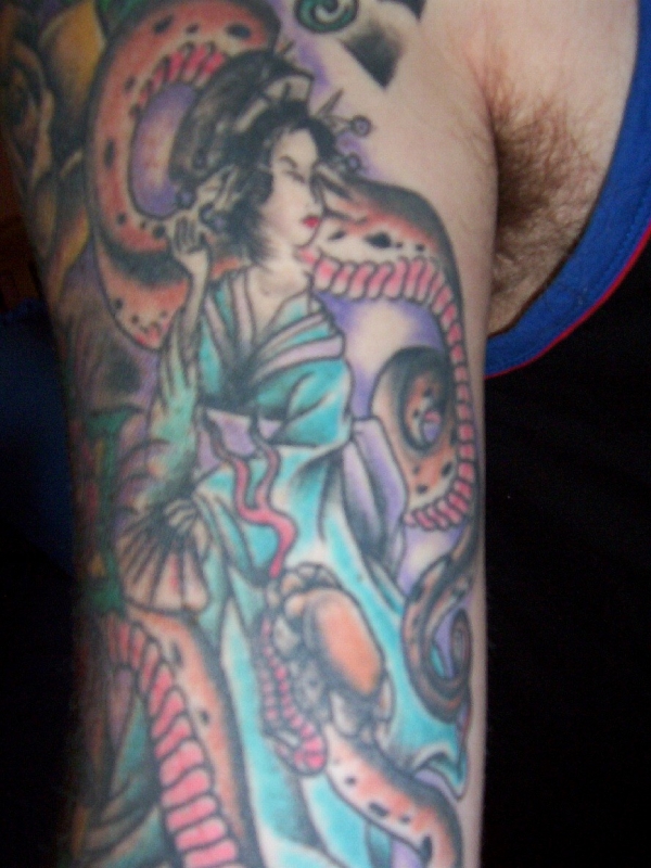 Geisha tattoo