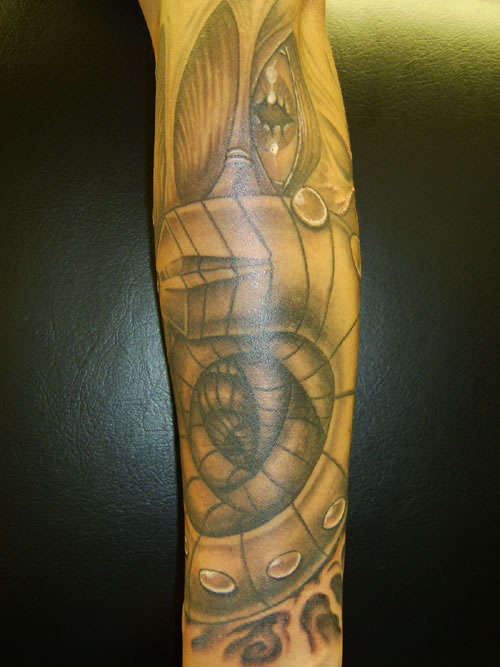 abstract tattoo
