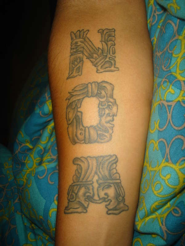 NOA tattoo