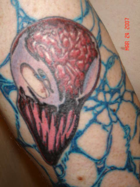 My Carnage tattoo Complete tattoo