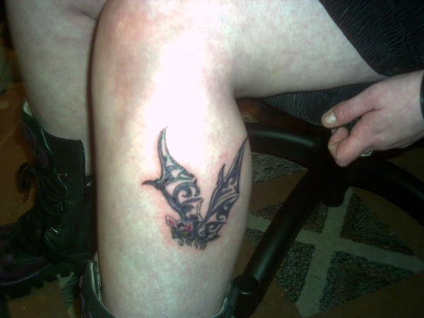 bat tattoo