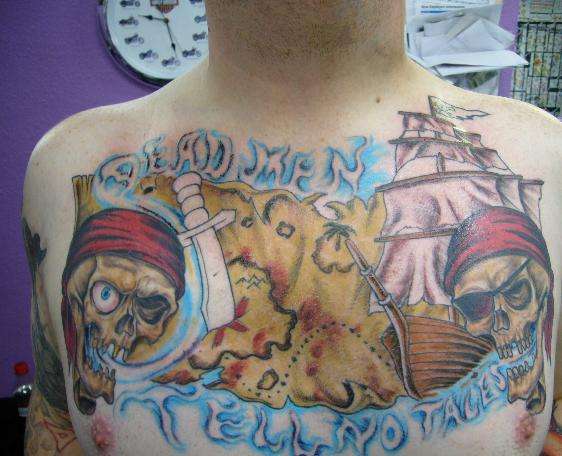 Dead Men Tell no Tales tattoo