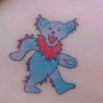 Grateful Dead Bear tattoo