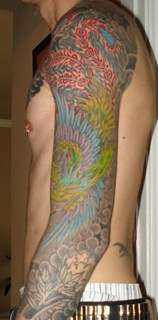 Pheonix Sleeve tattoo