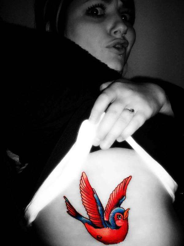 Sparrow tattoo