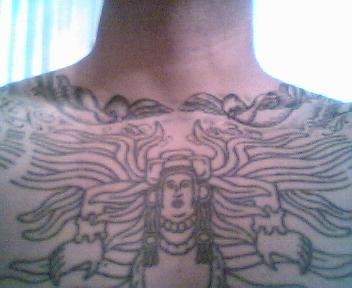 chest piece tattoo