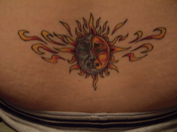 sun and moon tattoo tattoo