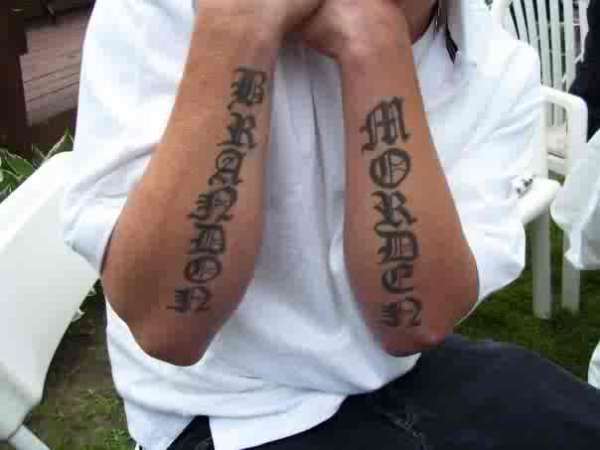 My name tattoo