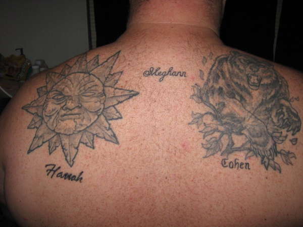 whtchin my back tattoo