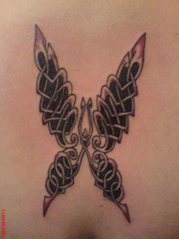 Butterfly caz tattoo