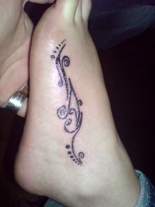 Nat Nats foot tattoo