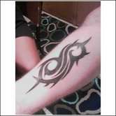 Slipknot S tattoo