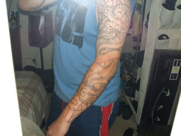 full sleeve tattoo