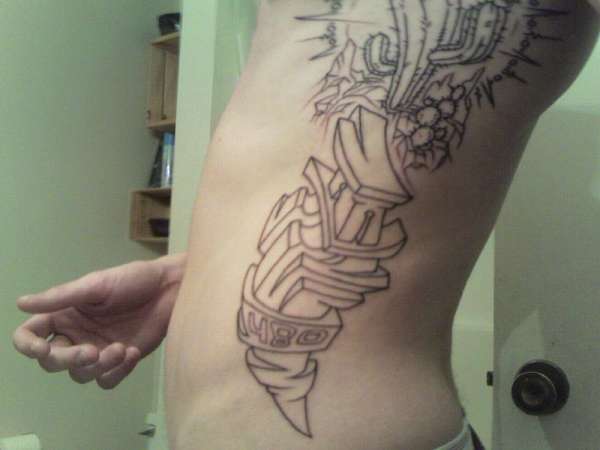 ribs tattoo