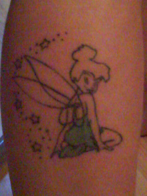 tinkerbell tattoo