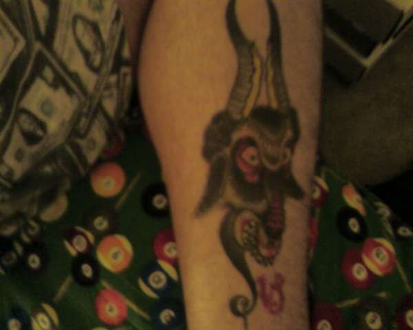 Goathead tattoo