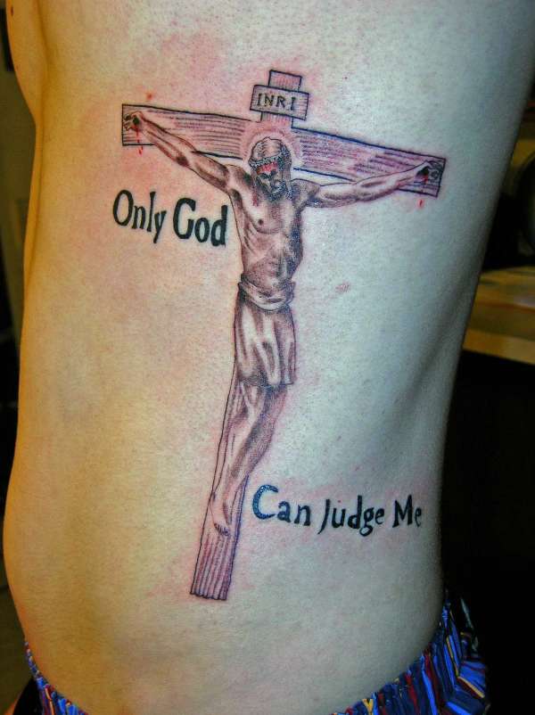 Jesus tattoo