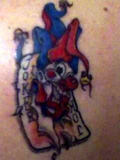 Joker tattoo