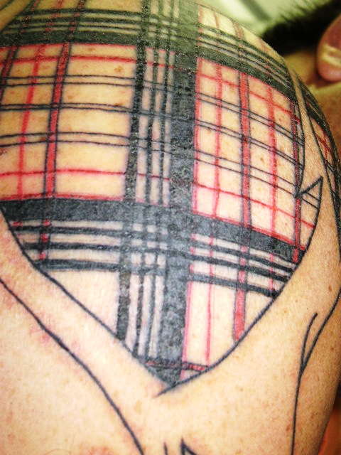 Tartan first 4 hours tattoo