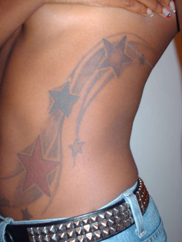 Whispy Stars tattoo