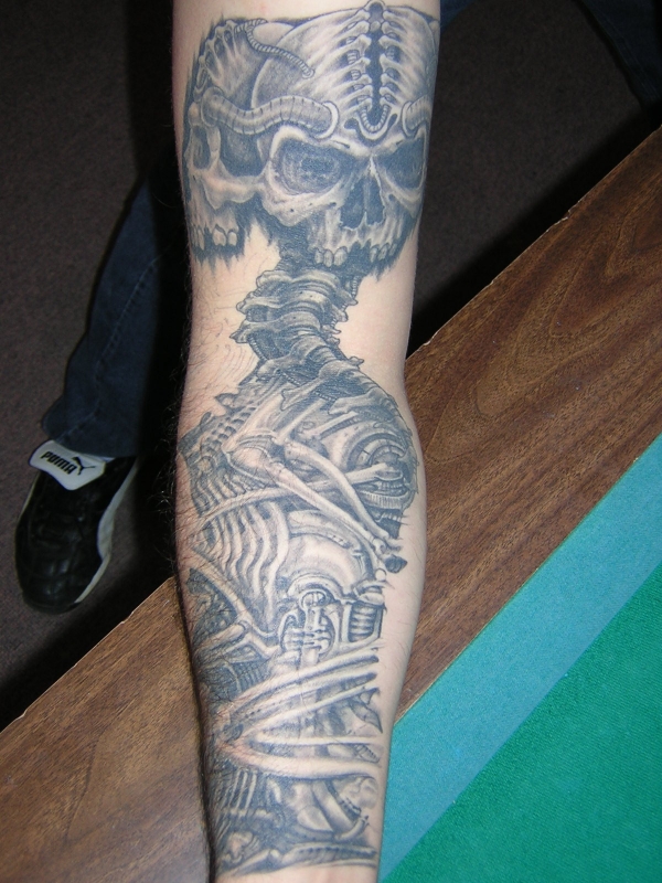 death tattoo