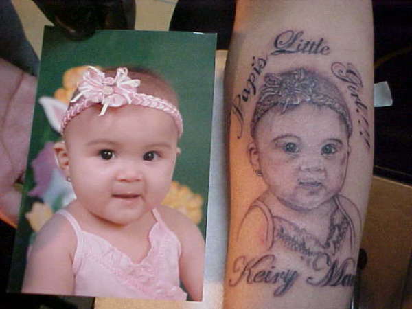 Tito's Baby tattoo