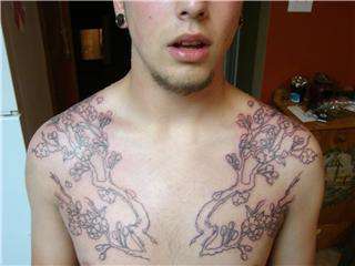 cherry blossom frenzy tattoo