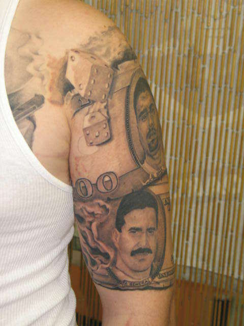 custom work tattoo