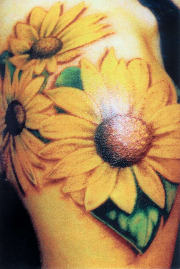 sunflowers tattoo