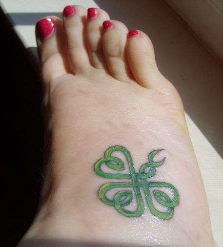 Celtic Shamrock tattoo