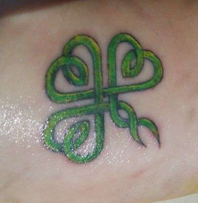 Celtic Shamrock tattoo