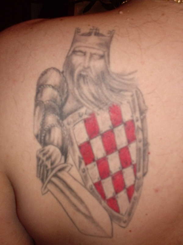 Kralj Tomislav tattoo