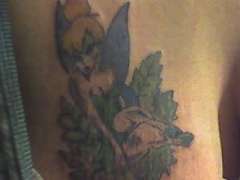 Tinkerbell tattoo