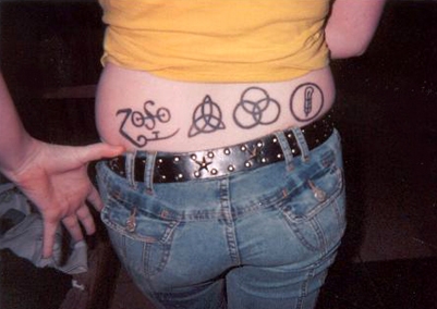 Led Zeppelin tattoo