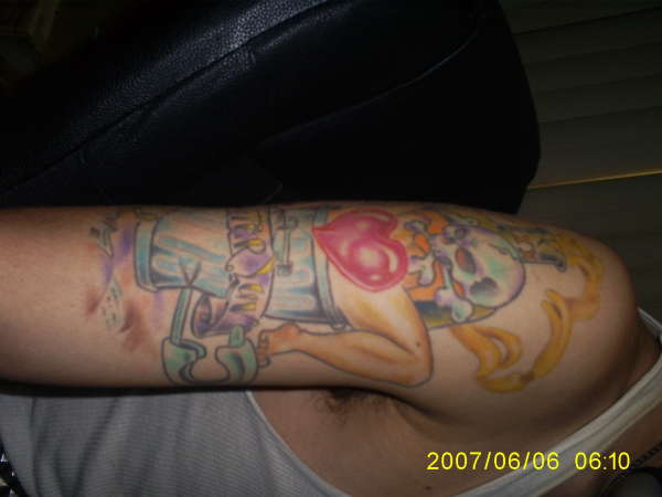 side tattoo