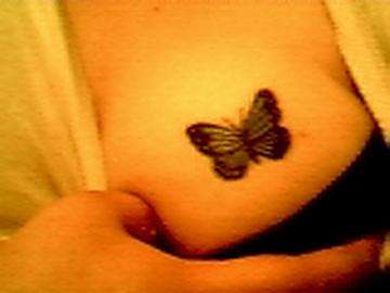 Butterfly! (1st Tat) tattoo