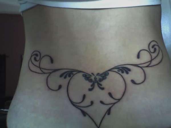 Butterfly/Heart tattoo