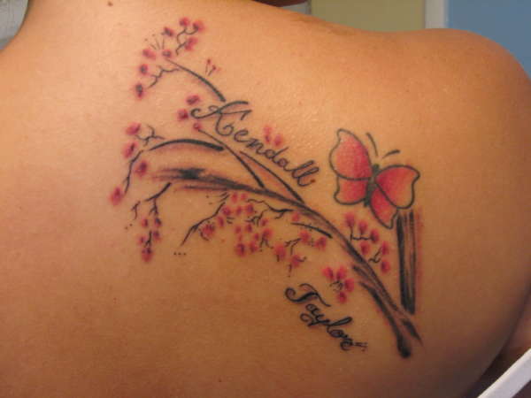 Cherry Blossoms (wifes) tattoo