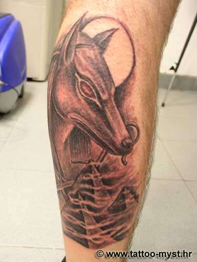 anubis tattoo