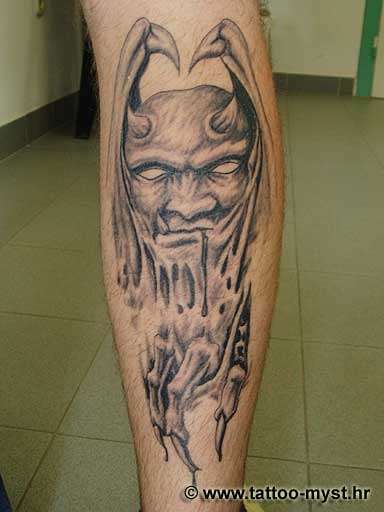 there is evil in all of us... tattoo