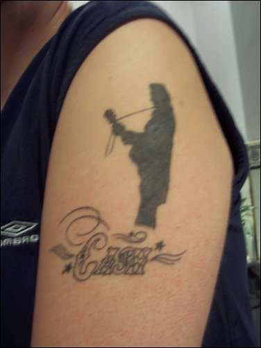Johnny Cash tattoo
