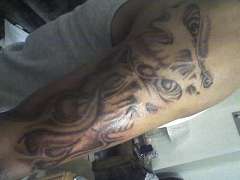 half sleeve tattoo