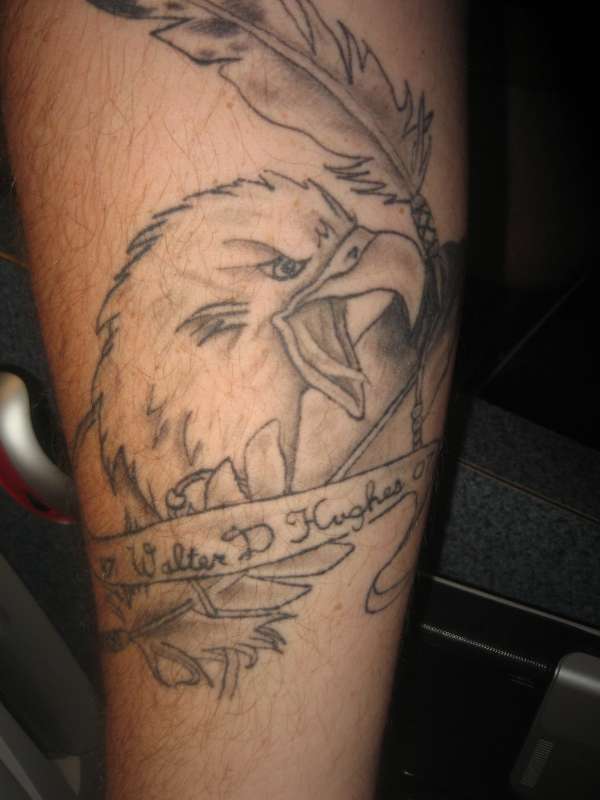 my memorial tat for my dad tattoo
