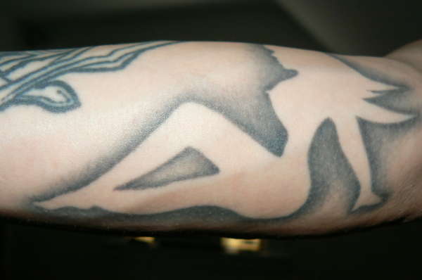 More on the right tattoo