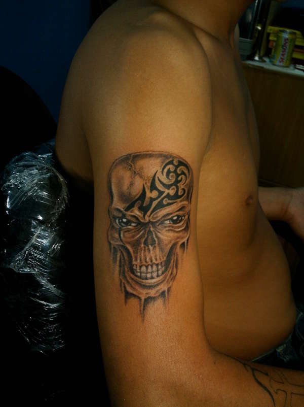 ur face of skull (st.angel78 tattoo) tattoo