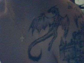 top of sleeve dragon #2 tattoo