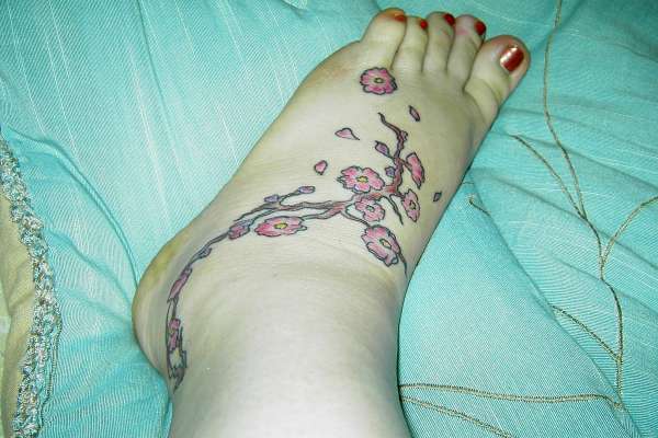 Cherry Blossom Branch tattoo