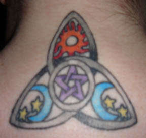 Triquetra tattoo